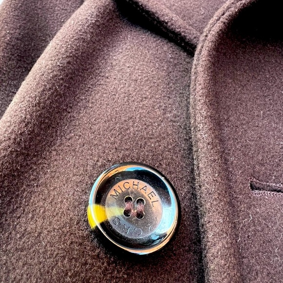 Michael Kors double breasted 100% wool pea coat. - Picture 5 of 13